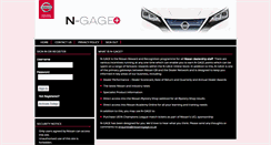 Desktop Screenshot of nissanngage.co.uk